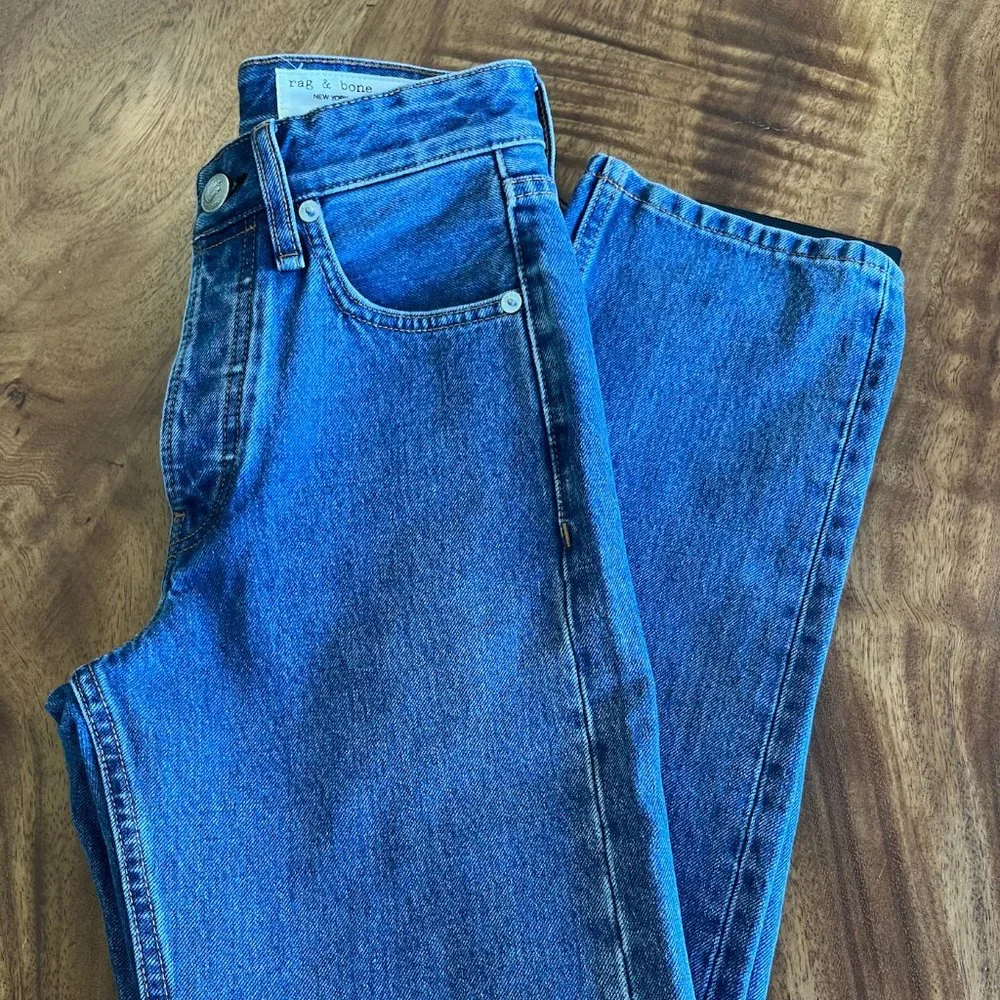 Rag & Bone Maya High-Rise Ankle Slim Jeans in Womens Size 23 (00) NWT - Picture 5 of 7